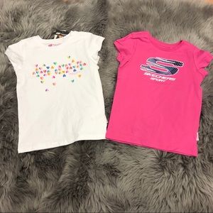 Skechers | Girls’ 2 Pack T-Shirt | Size L